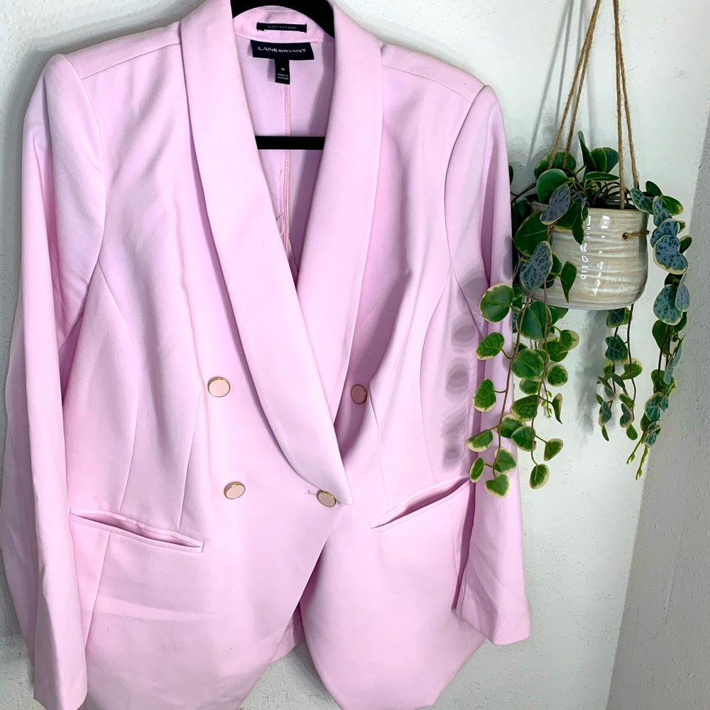 Lane Bryant Pink Blazer